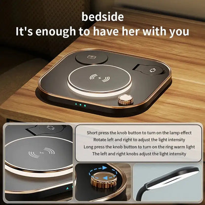 Desk Lamp 3 in 1 Wireless Charger