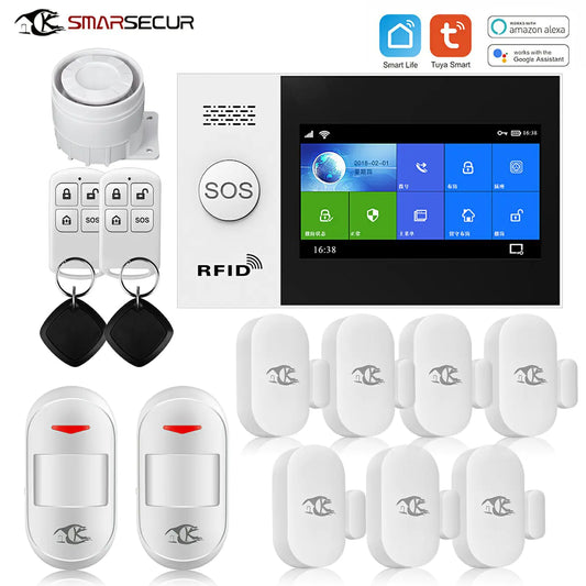 4G Smart Home Security Alarm for Doors and Windows