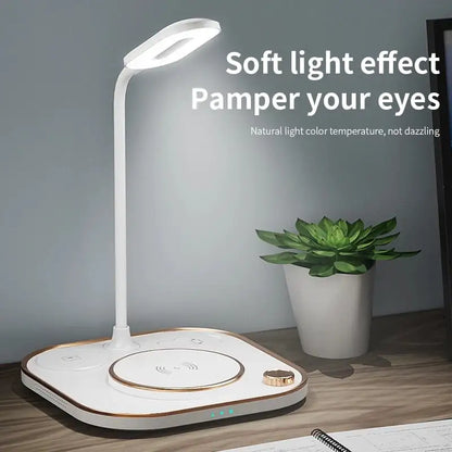 Desk Lamp 3 in 1 Wireless Charger