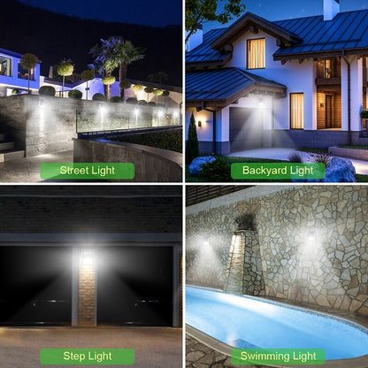 Outdoor LED Solar Powered Sensor Light