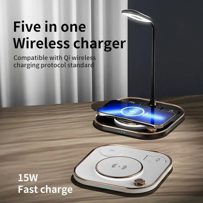 Desk Lamp 3 in 1 Wireless Charger