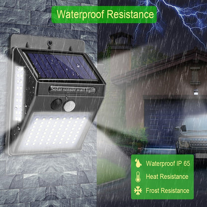 Outdoor LED Solar Powered Sensor Light