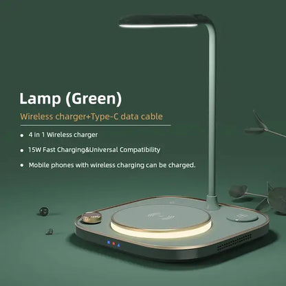 Desk Lamp 3 in 1 Wireless Charger