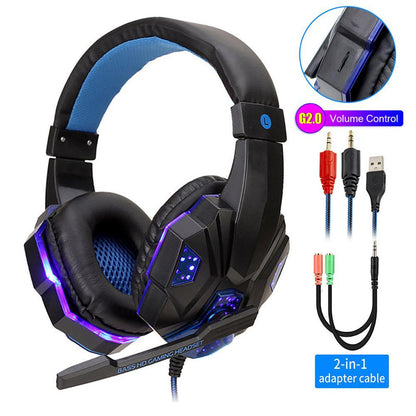 LED Gamer Headset
