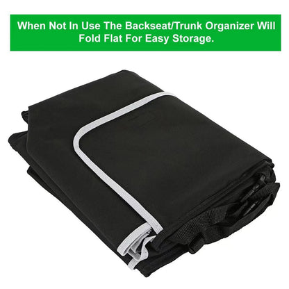 Hanging Car Boot Organizer