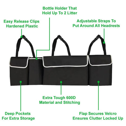 Hanging Car Boot Organizer